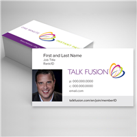 Talk Fusion Business Card - wPhoto