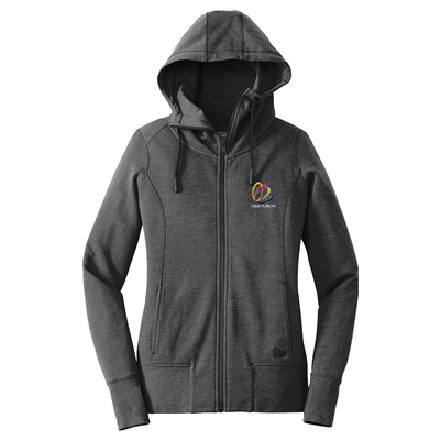 Women's Tri-Blend Fleece Full-Zip Hoodie
