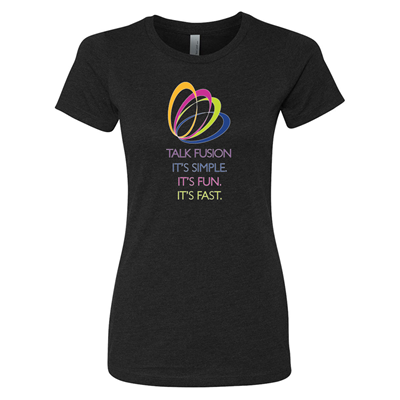 Women's CVC T-Shirt-BLK-SFF