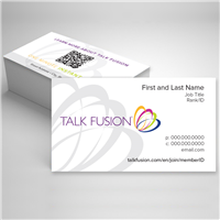 Talk Fusion Business Card - wQR_Code